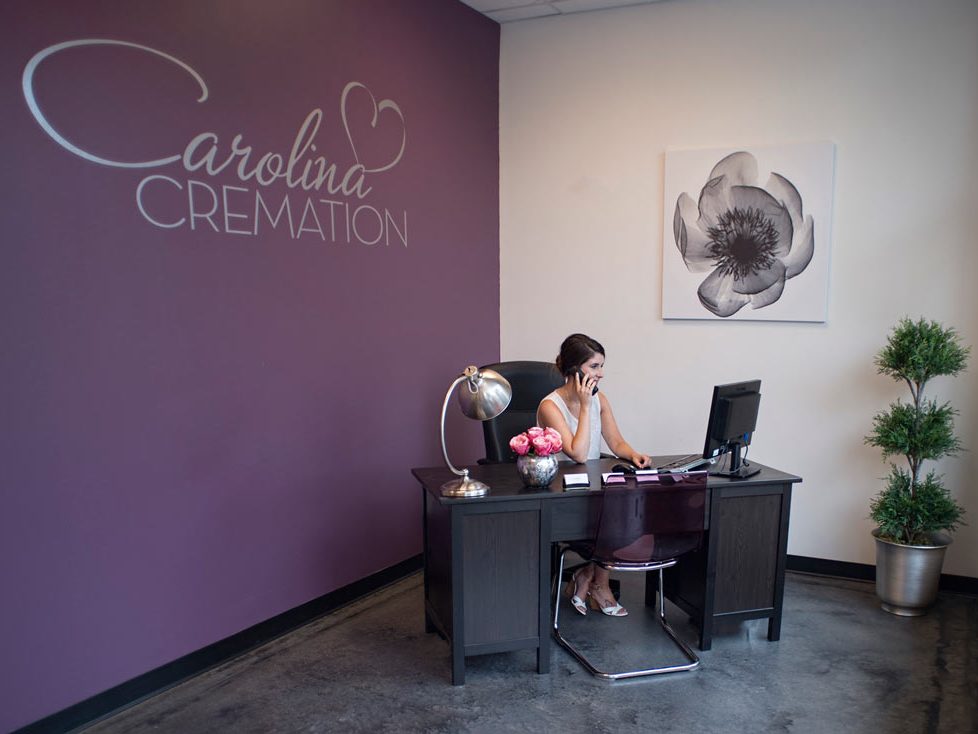 Carolina Cremation front desk